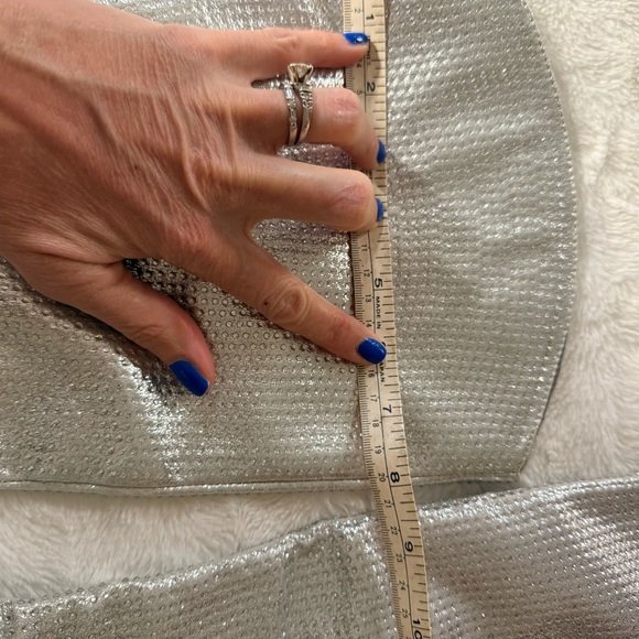 MIA Silver Mackenzie rhinestone Heeled Boots - Picture 5 of 9